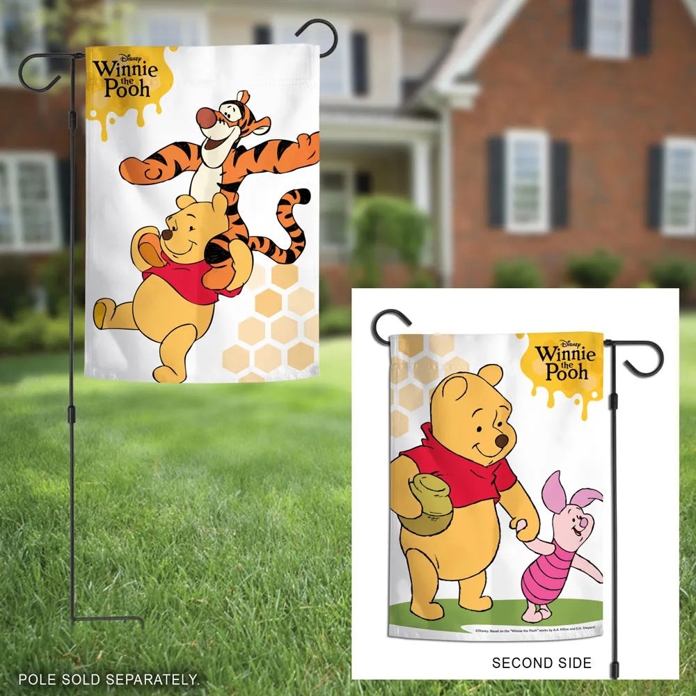 Winnie The Pooh 2 Sided Garden Flag heartlandflags