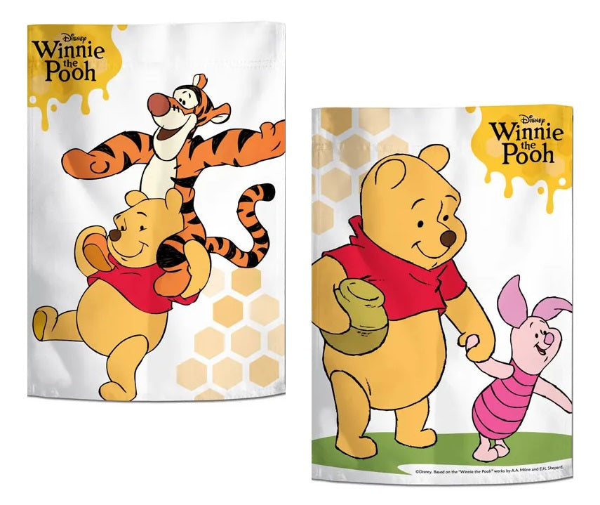 Winnie The Pooh 2 Sided Garden Flag heartlandflags