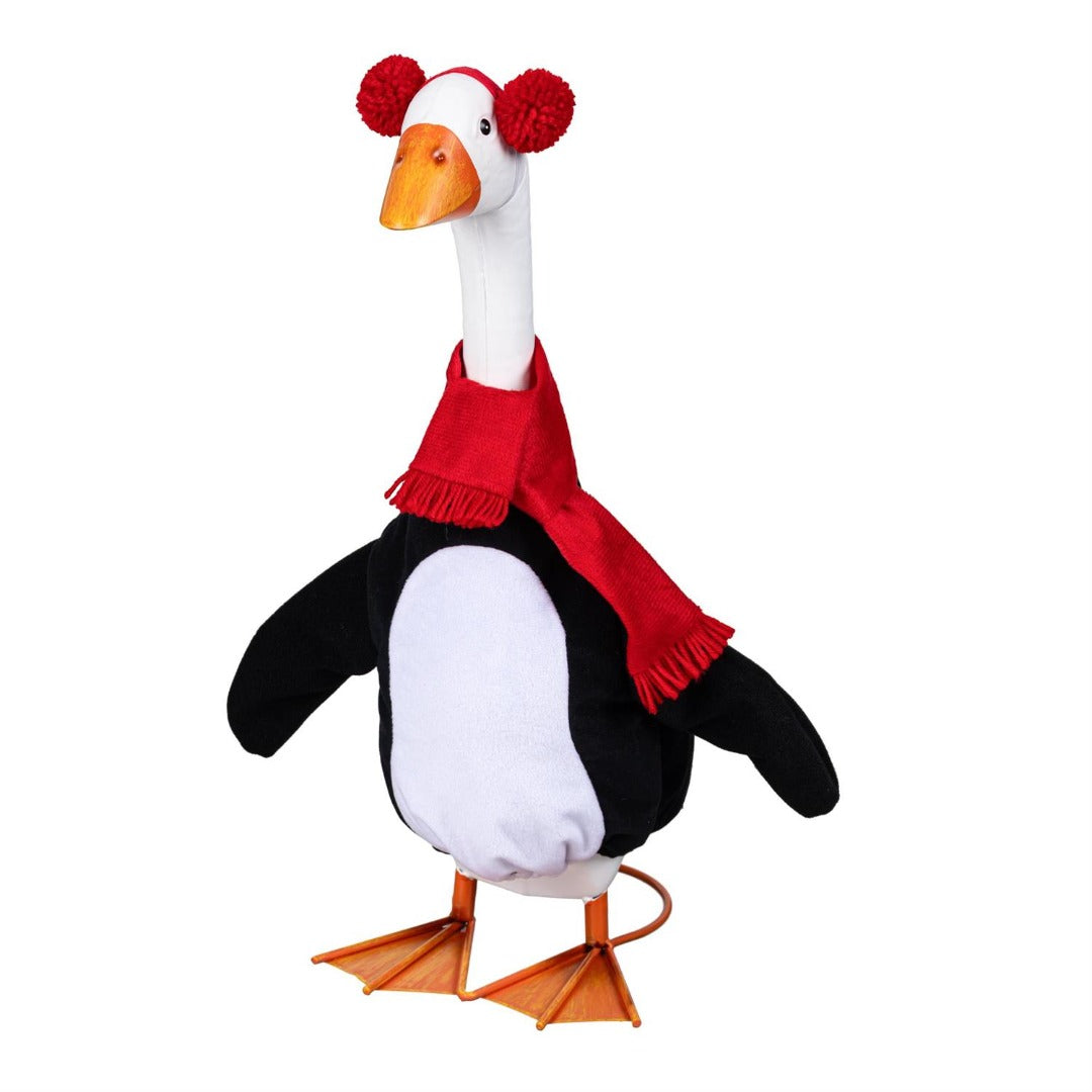Winter Penguin Porch Goose Outfit