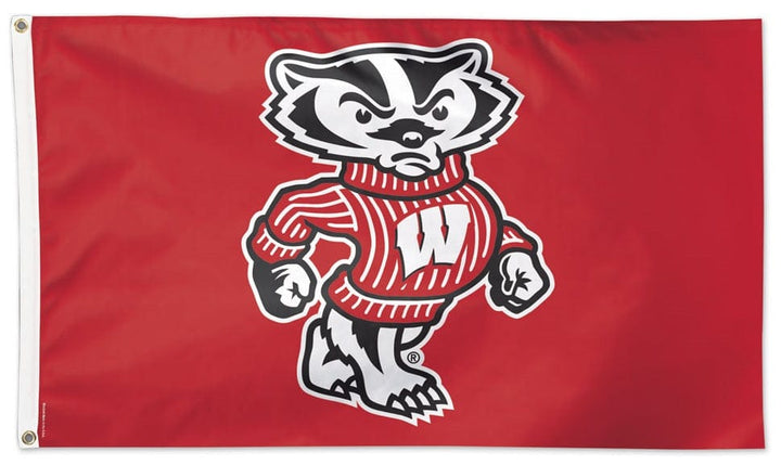 Wisconsin Badgers Flag 3x5 Bucky Badger heartlandflags