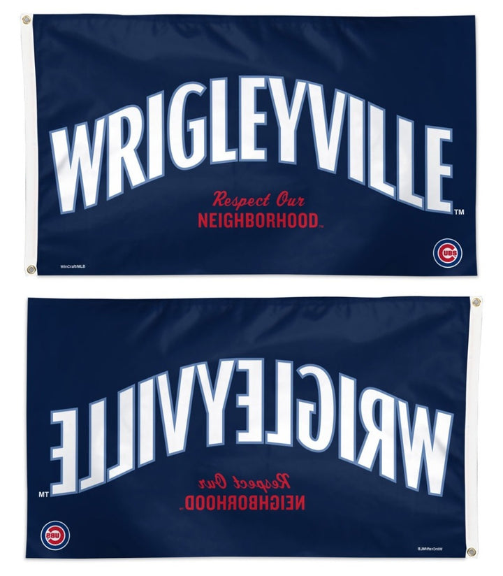 Wrigleyville Respect Our Neighborhood 3x5 Flag heartlandflags