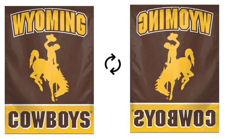 Wyoming Cowboys Banner Brown Flag heartlandflags