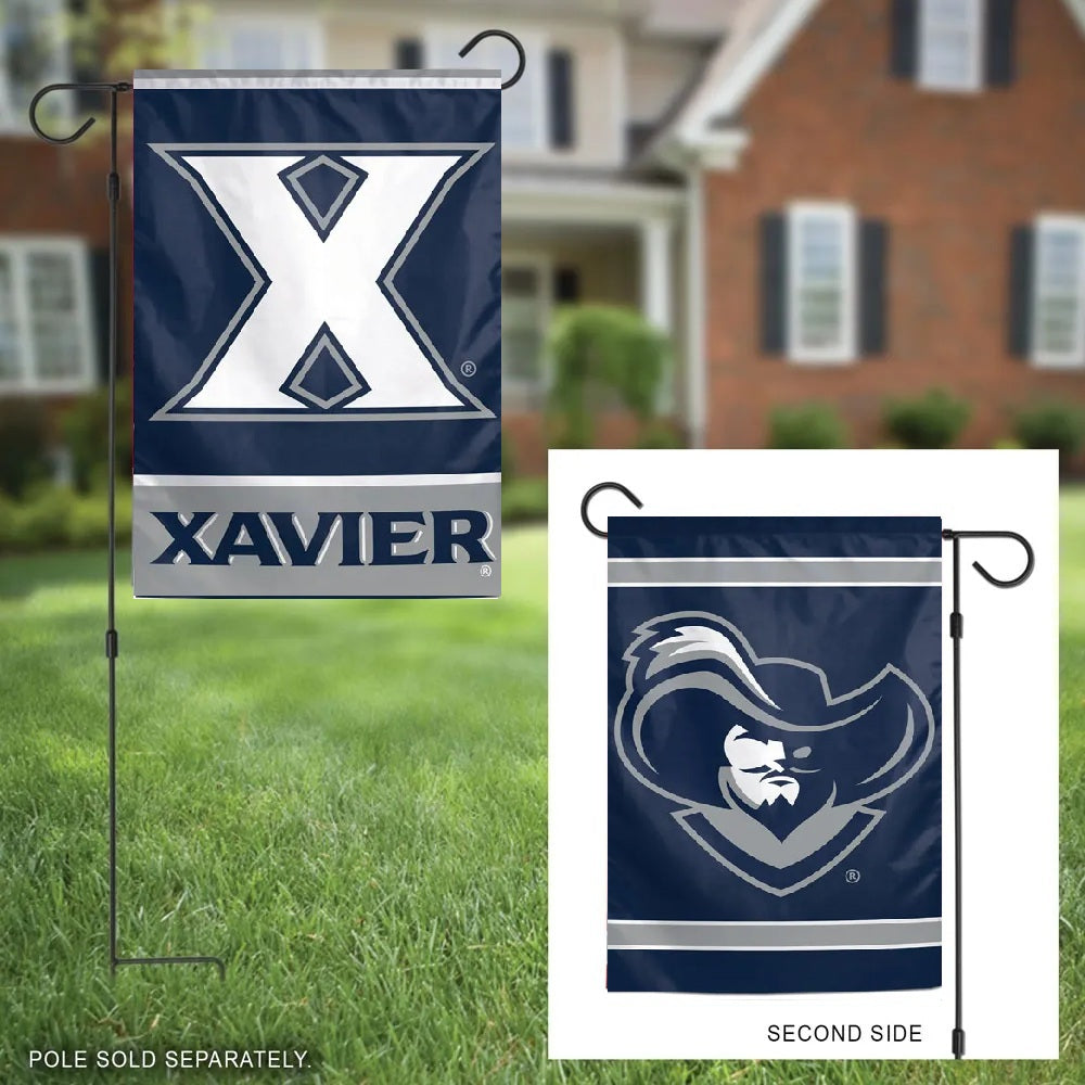 Xavier University 2 Sided Garden Flag heartlandflags