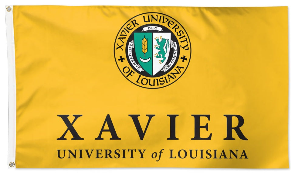 Xavier University of Louisiana 3x5 Flag 2 Sided heartlandflags