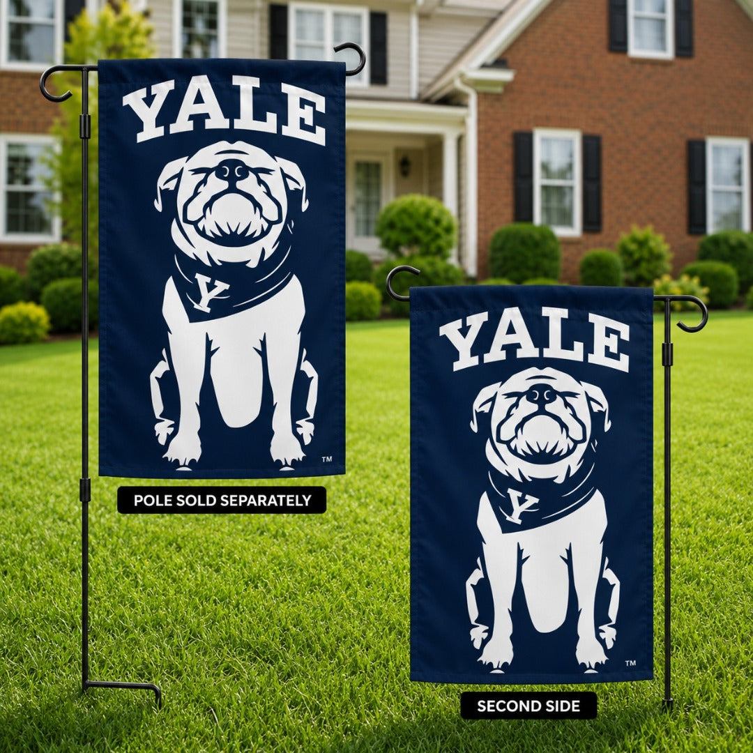 Yale Bulldogs 2 Sided Garden Flag heartlandflags