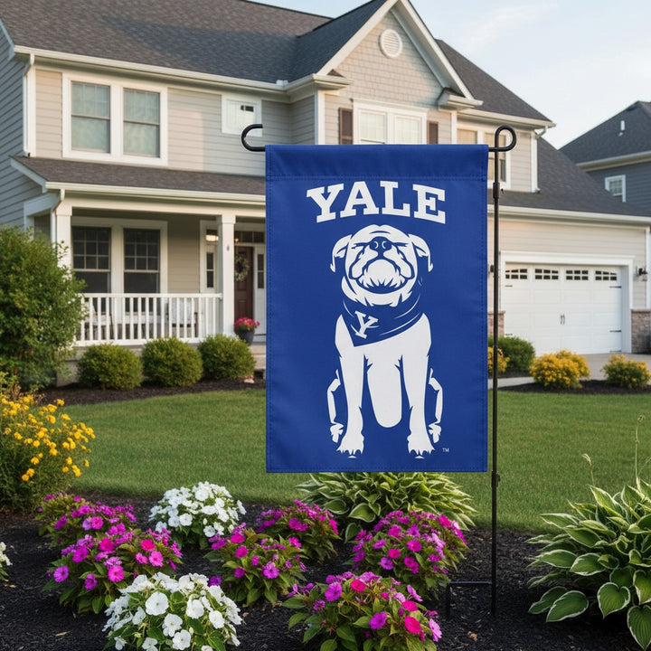 Yale Bulldogs 2 Sided Garden Flag heartlandflags