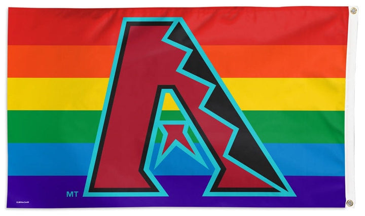 Arizona Diamondbacks Flag 3x5 Rainbow Pride 33655324 Heartland Flags