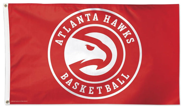 Atlanta Hawks Basketball Flag 3x5 Red 11007120 Heartland Flags