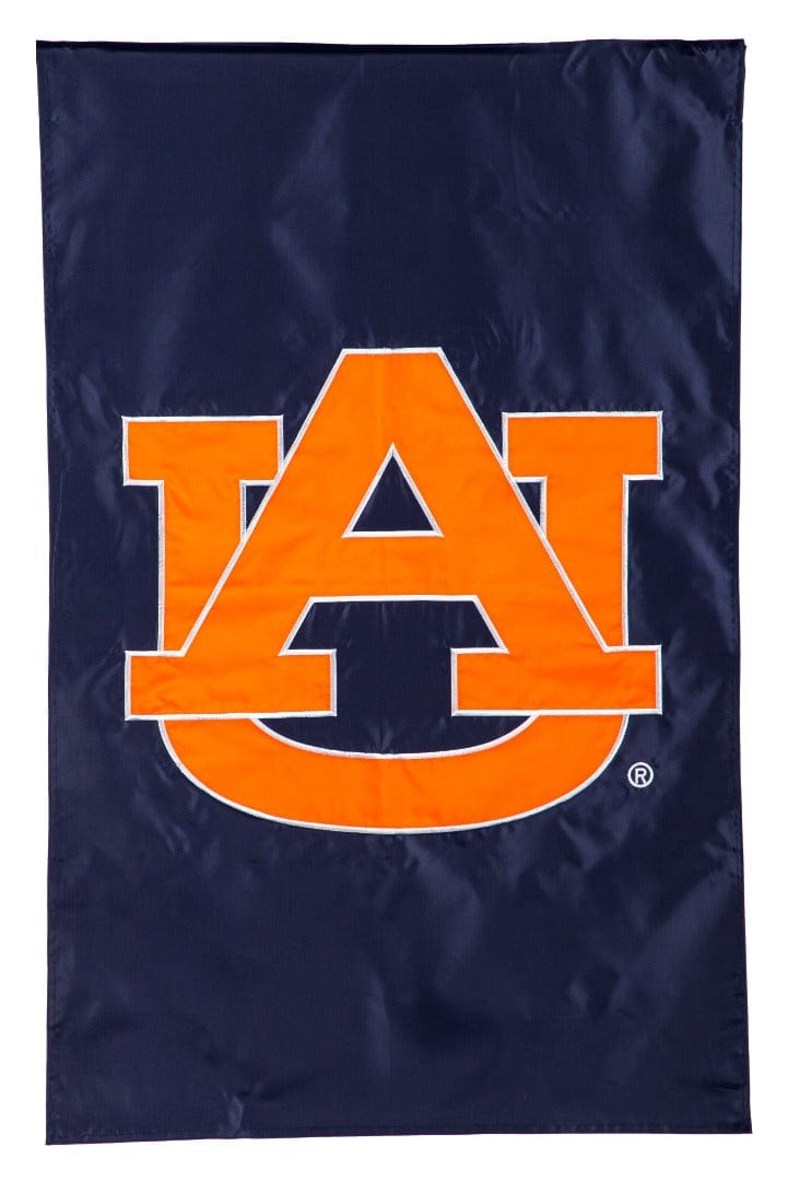 Auburn Tigers Banner 2 Sided Applique AU 15A928 Heartland Flags