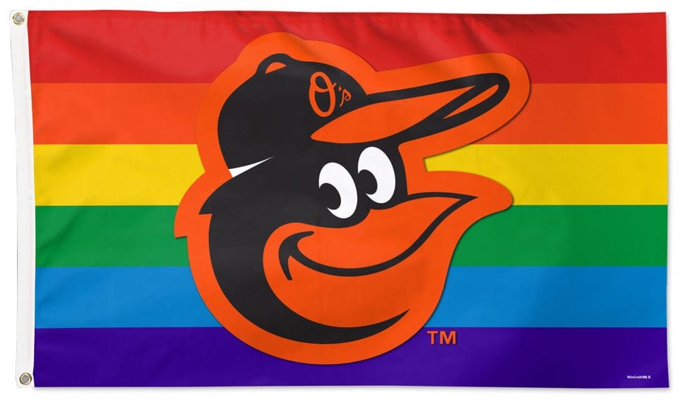 Baltimore Orioles Flag 3x5 Rainbow 33664321 Heartland Flags