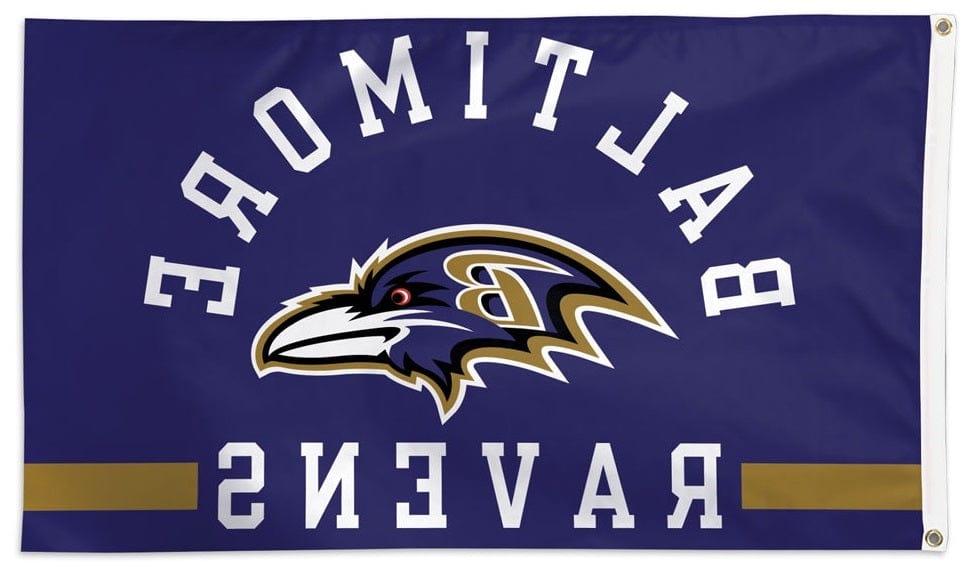 Baltimore Ravens Flag 3x5 Classic 32440321 Heartland Flags