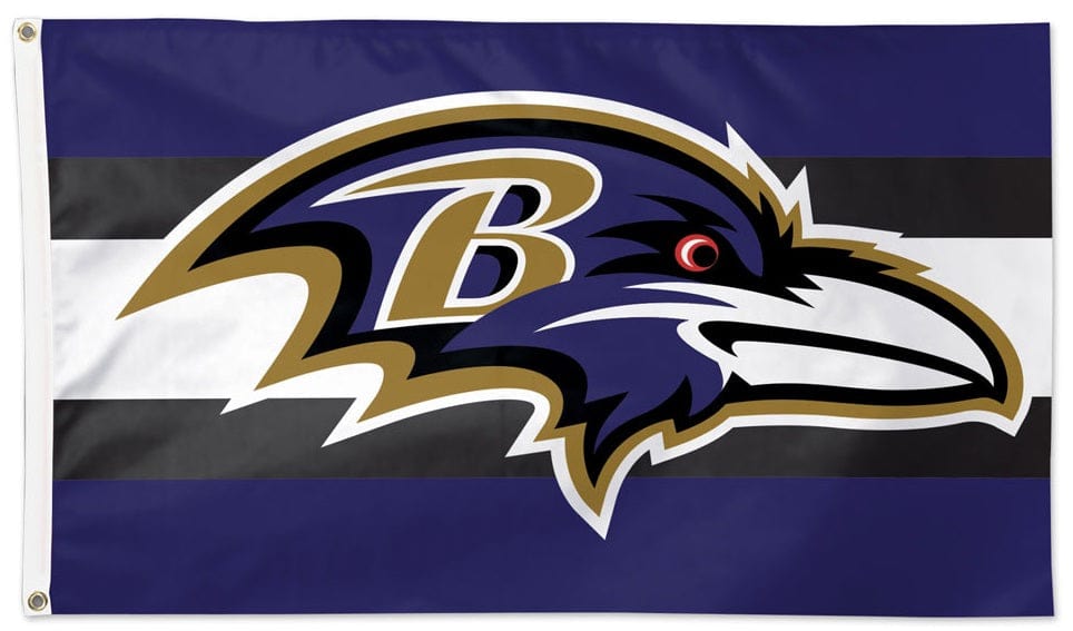 Baltimore Ravens Flag 3x5 Home Stripe 32445321 Heartland Flags