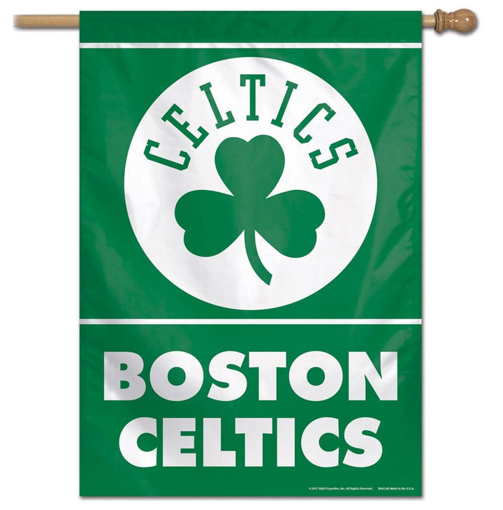 Boston Celtics Banner Vertical Flag 04636017 Heartland Flags