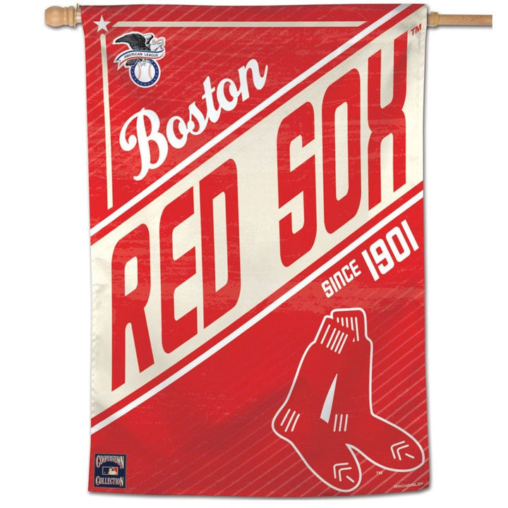 Boston Red Sox Flag Cooperstown Collection House Banner 05226419 Heartland Flags