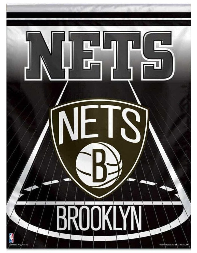 Brooklyn Nets Banner Basketball House Flag 630537 Heartland Flags
