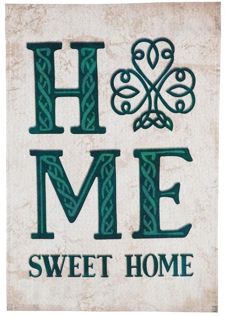 Celtic Home Sweet Home Garden Flag 2 Sided St Patricks 14LB8855 Heartland Flags