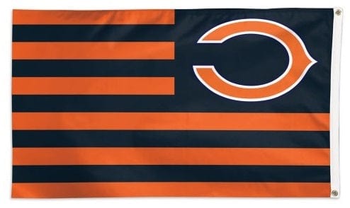 Chicago Bears Flag 3x5 Americana Stripes 67204117 Heartland Flags
