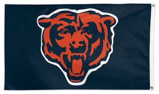 Chicago Bears Flag 3x5 Bearhead Logo 01803115 Heartland Flags