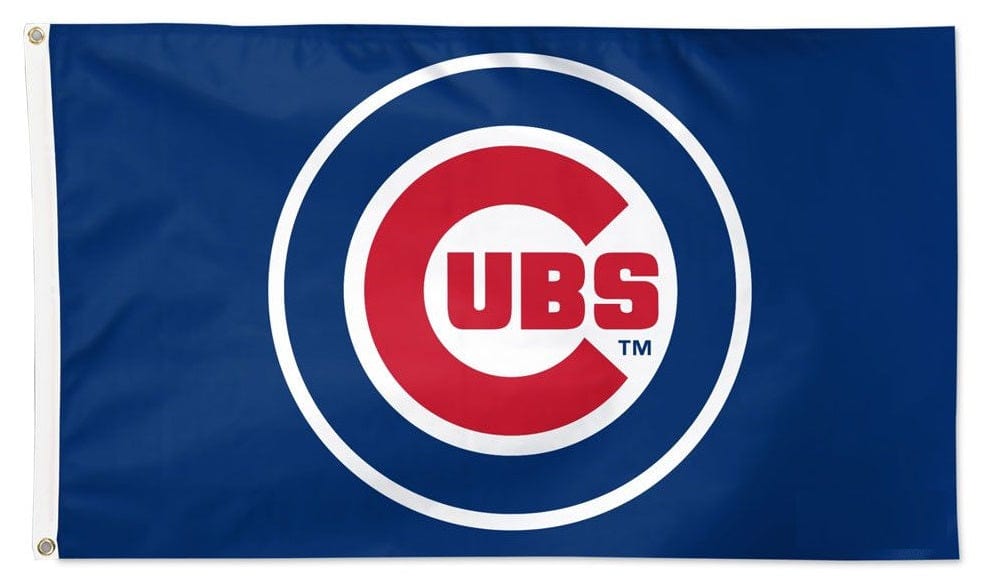 Chicago Cubs Flag 3x5 Bullseye Logo Single Sided 01765115 Heartland Flags