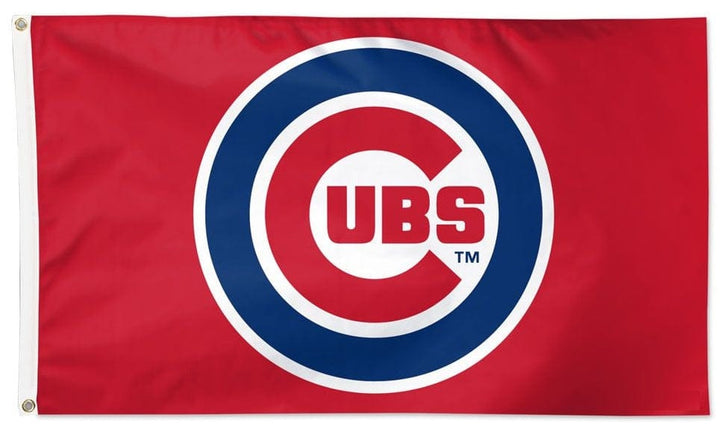 Chicago Cubs Flag 3x5 Logo Red 34434321 Heartland Flags
