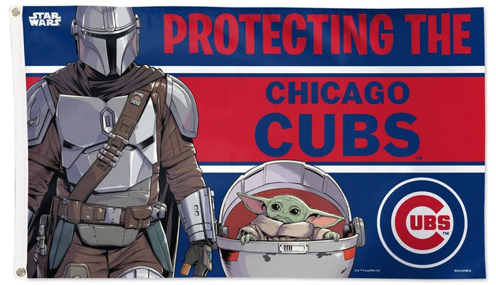 Chicago Cubs Flag 3x5 Protecting The Cubs Star Wars 27819321 Heartland Flags