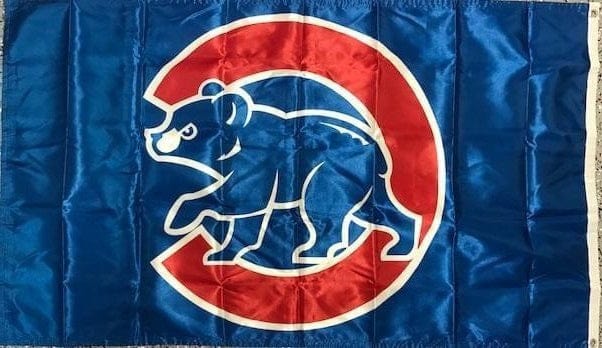 Chicago Cubs Flag 3x5 Walking Cub Logo Single Sided 869345 Heartland Flags