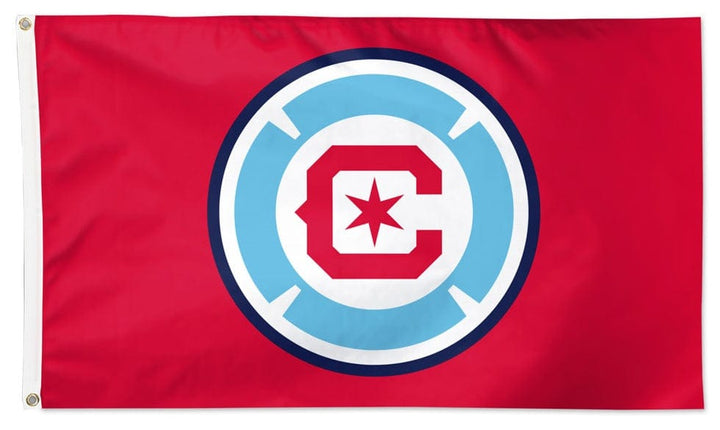 Chicago Fire Flag 3x5 Logo Soccer 09466121 Heartland Flags
