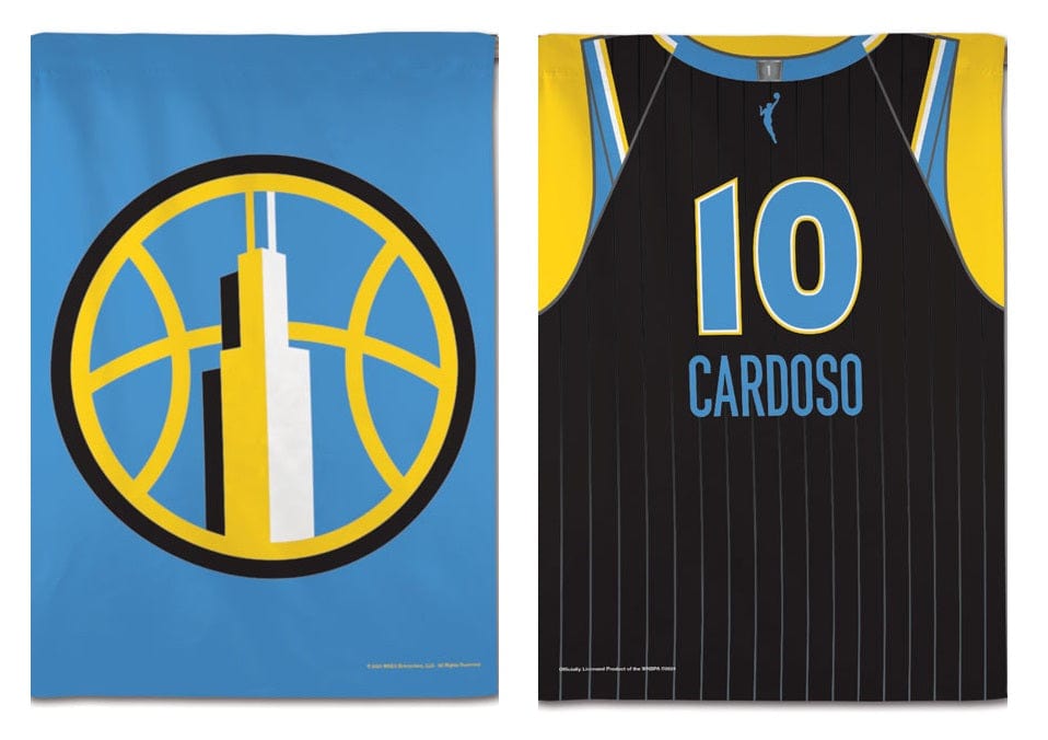 Chicago Sky Banner 2 Sided Kamilla Cardoso heartlandflags