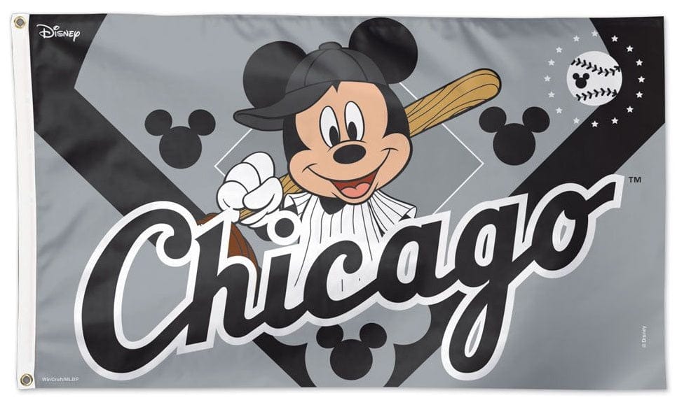 Chicago White Sox Flag 3x5 Mickey Mouse Baseball 76703118 Heartland Flags