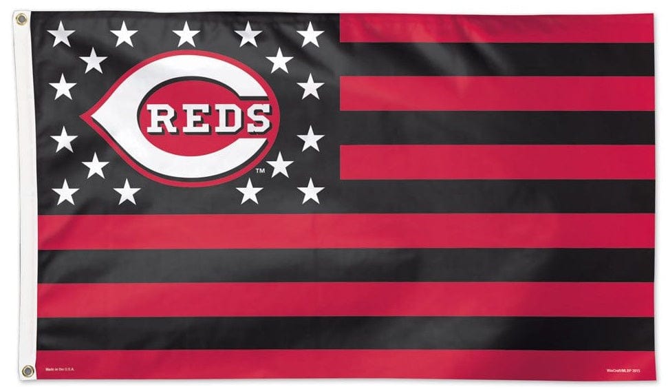 Cincinnati Reds Flag 3x5 Americana Stars and Stripes 02741115 Heartland Flags