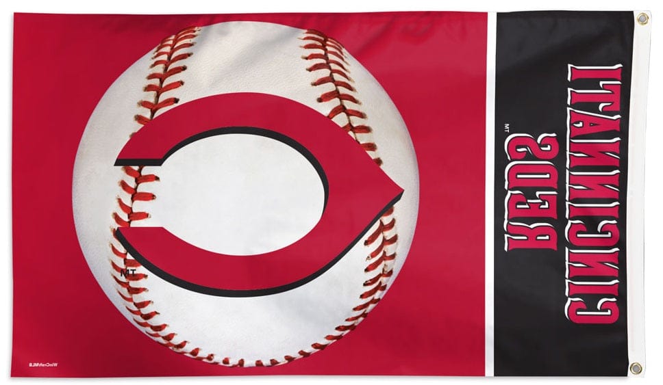 Cincinnati Reds Flag 3x5 Baseball Logo 34322321 Heartland Flags