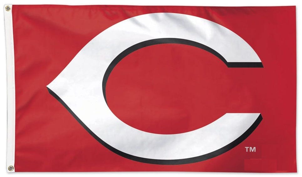 Cincinnati Reds Flag 3x5 Classic Logo 2 Sided 554279 Heartland Flags