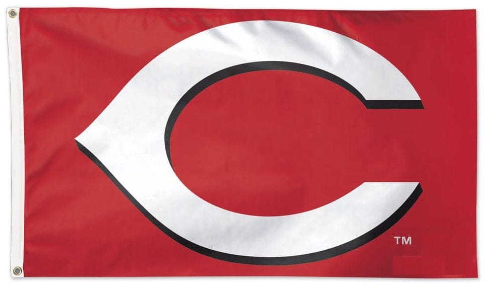 Cincinnati Reds Flag 3x5 Vintage Logo Single Sided or 2 Sided