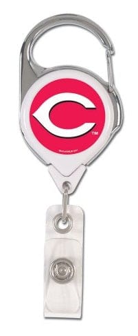 Cincinnati Reds Reel 2 Sided Retractable ID Badge Holder 47025011 Heartland Flags