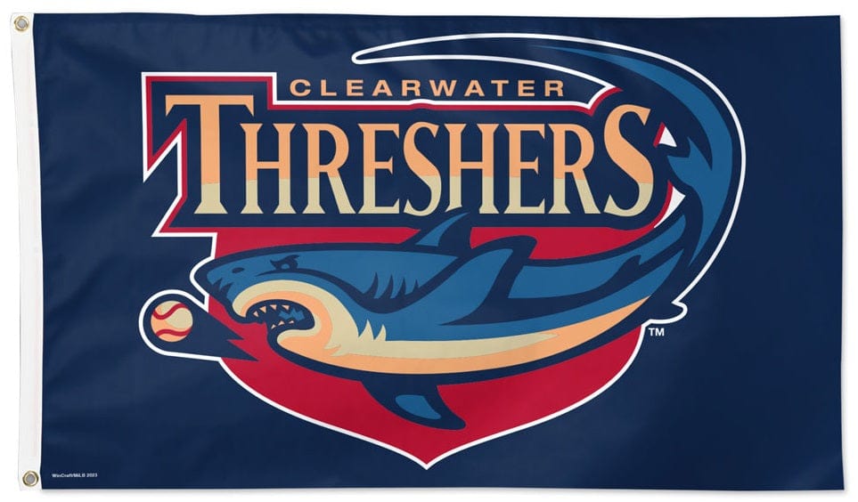 Clearwater Threshers Flag 3x5 Phillies MiLB 74478324 Heartland Flags