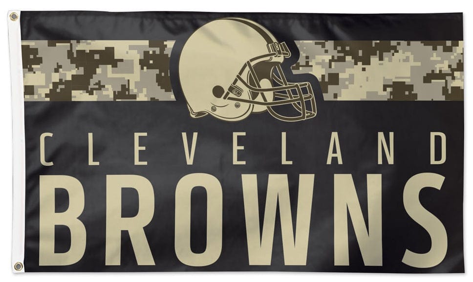 Cleveland Browns Flag 3x5 Military Digi Camo 32607321 Heartland Flags