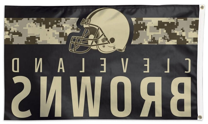 Cleveland Browns Flag 3x5 Military Digi Camo 32607321 Heartland Flags