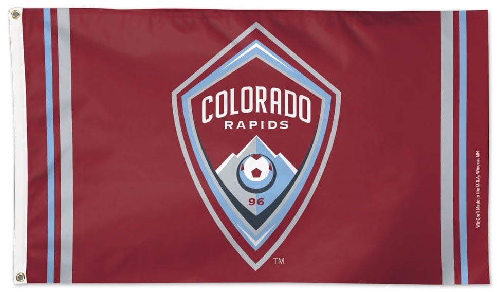Colorado Rapids Flag 3x5 Soccer MLS 15418215 Heartland Flags