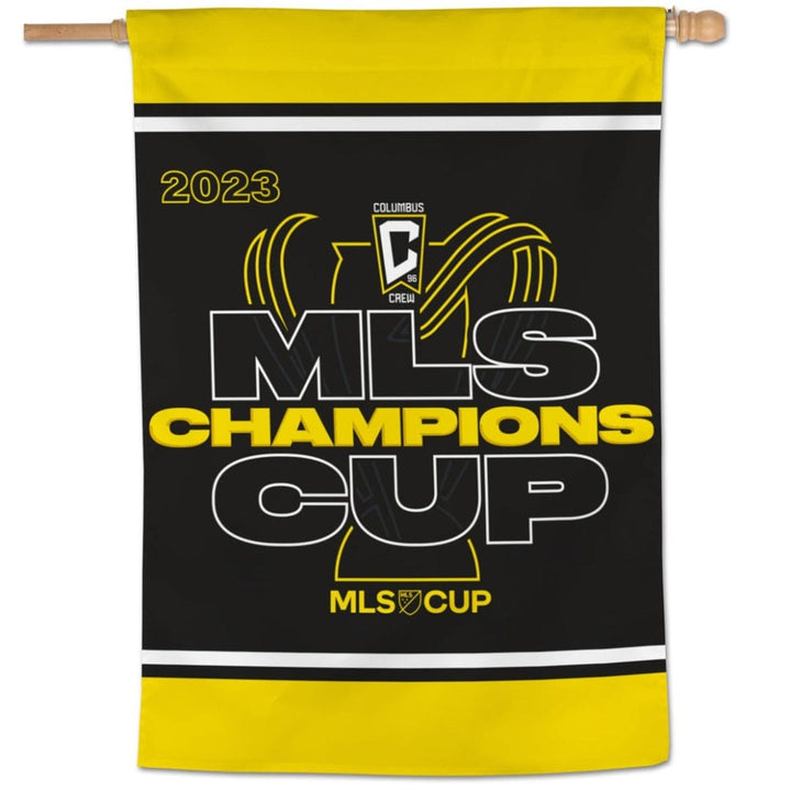 Columbus Crew Banner 2023 MLS Cup Champions Flag 75062302 Heartland Flags