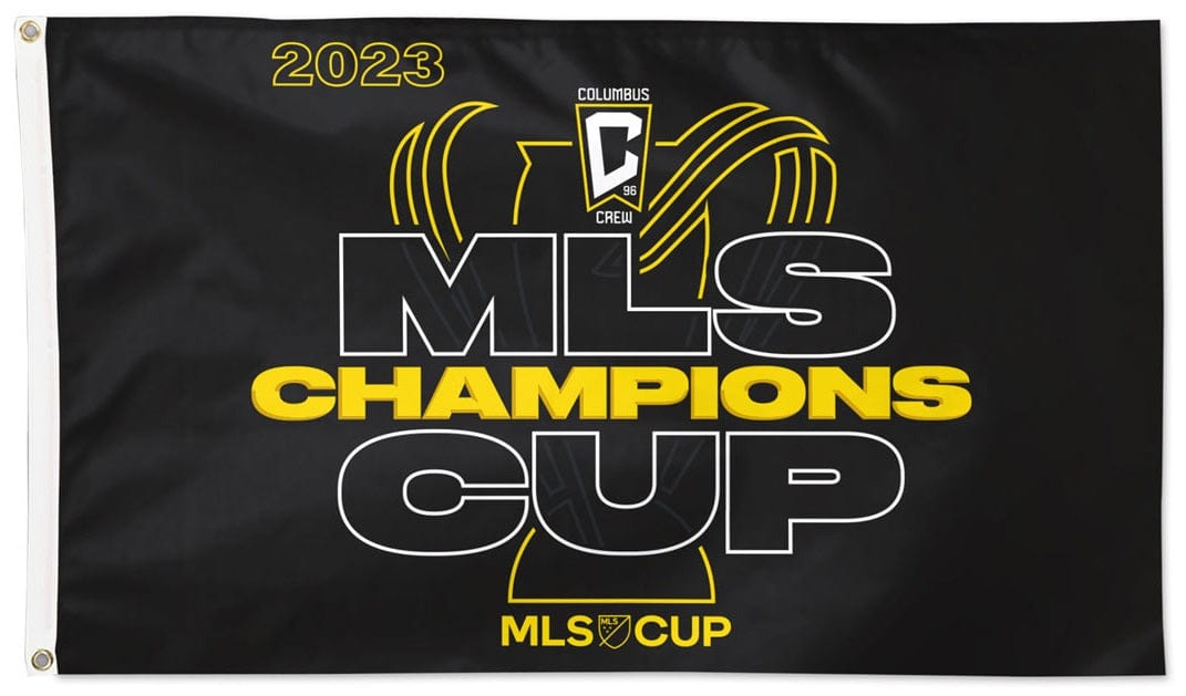 Columbus Crew Flag 3x5 2023 MLS Cup Champions 75063302 Heartland Flags