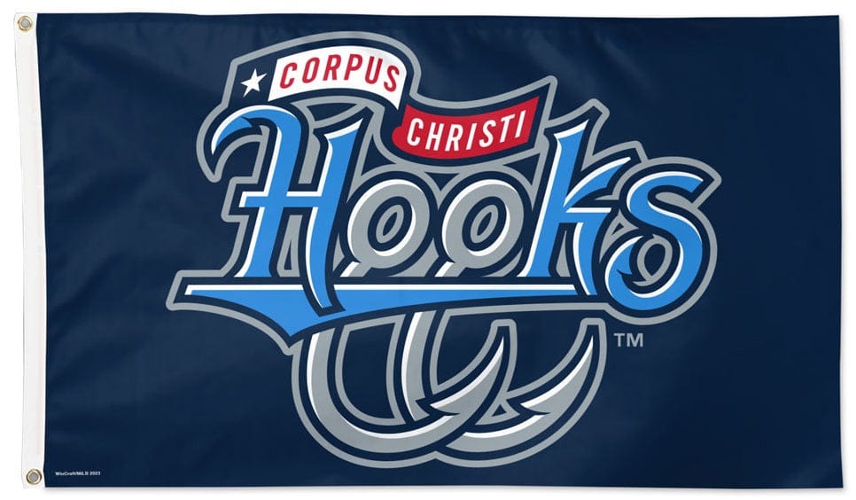 Corpus Christi Hooks Flag 3x5 Minor League Baseball 74501324 Heartland Flags