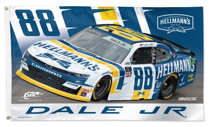 Dale Earnhardt Jr Flag 3x5 Hellmann's #88 Xfinity Race Car 2022 05844322 Heartland Flags