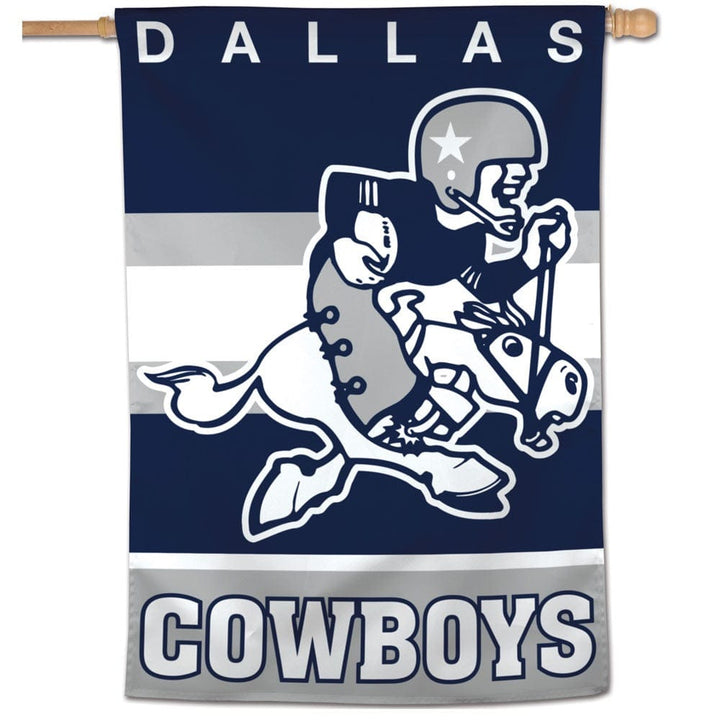 Dallas Cowboys Banner Vintage Retro Logo Flag 28160118 Heartland Flags
