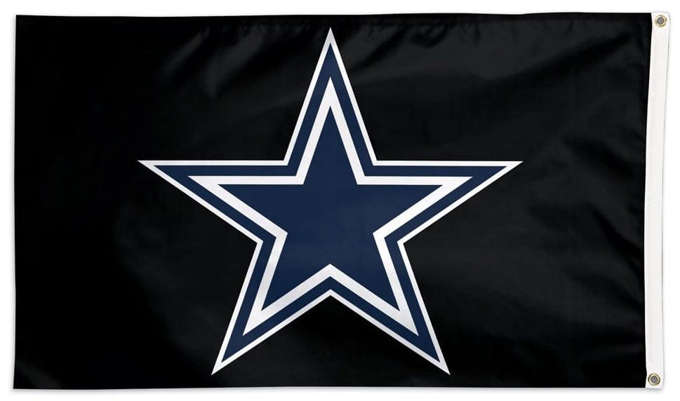 Dallas Cowboys Flag 3x5 Black 45271117 Heartland Flags