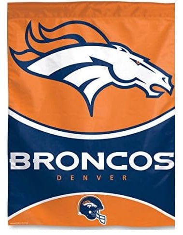 Denver Broncos Banner Vertical House Flag 10272514 Heartland Flags