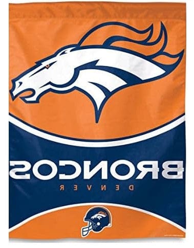 Denver Broncos Banner Vertical House Flag 10272514 Heartland Flags