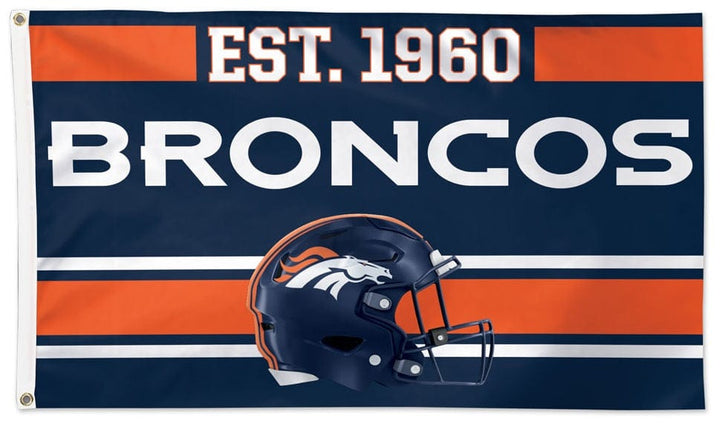 Denver Broncos Flag 3x5 Est 1960 32389321 Heartland Flags