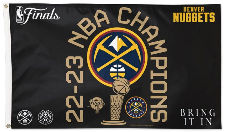 Denver Nuggets Flag 3x5 NBA Champions Bring It In 07511305 Heartland Flags