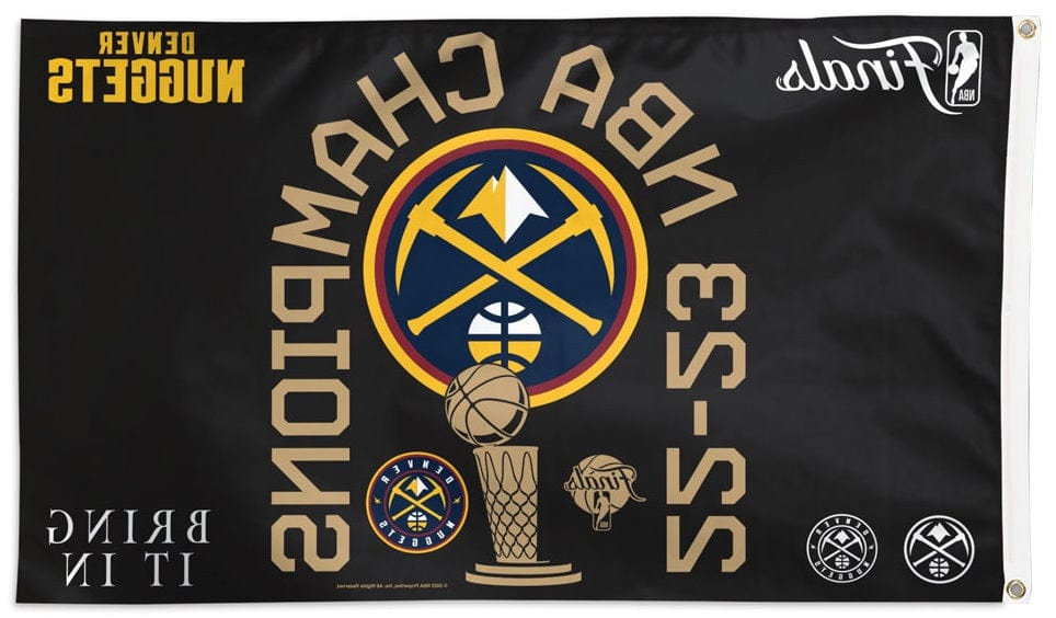 Denver Nuggets Flag 3x5 NBA Champions Bring It In 07511305 Heartland Flags