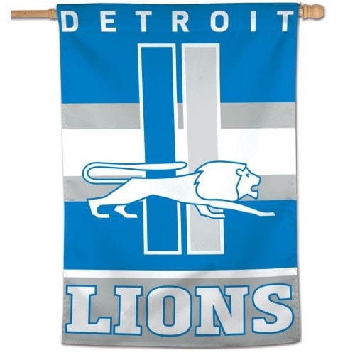 Detroit Lions Banner Throwback Logo House Flag 42194118 Heartland Flags